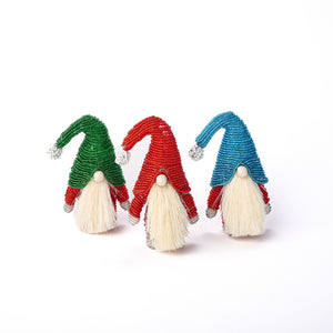 Beaded Christmas Gnome