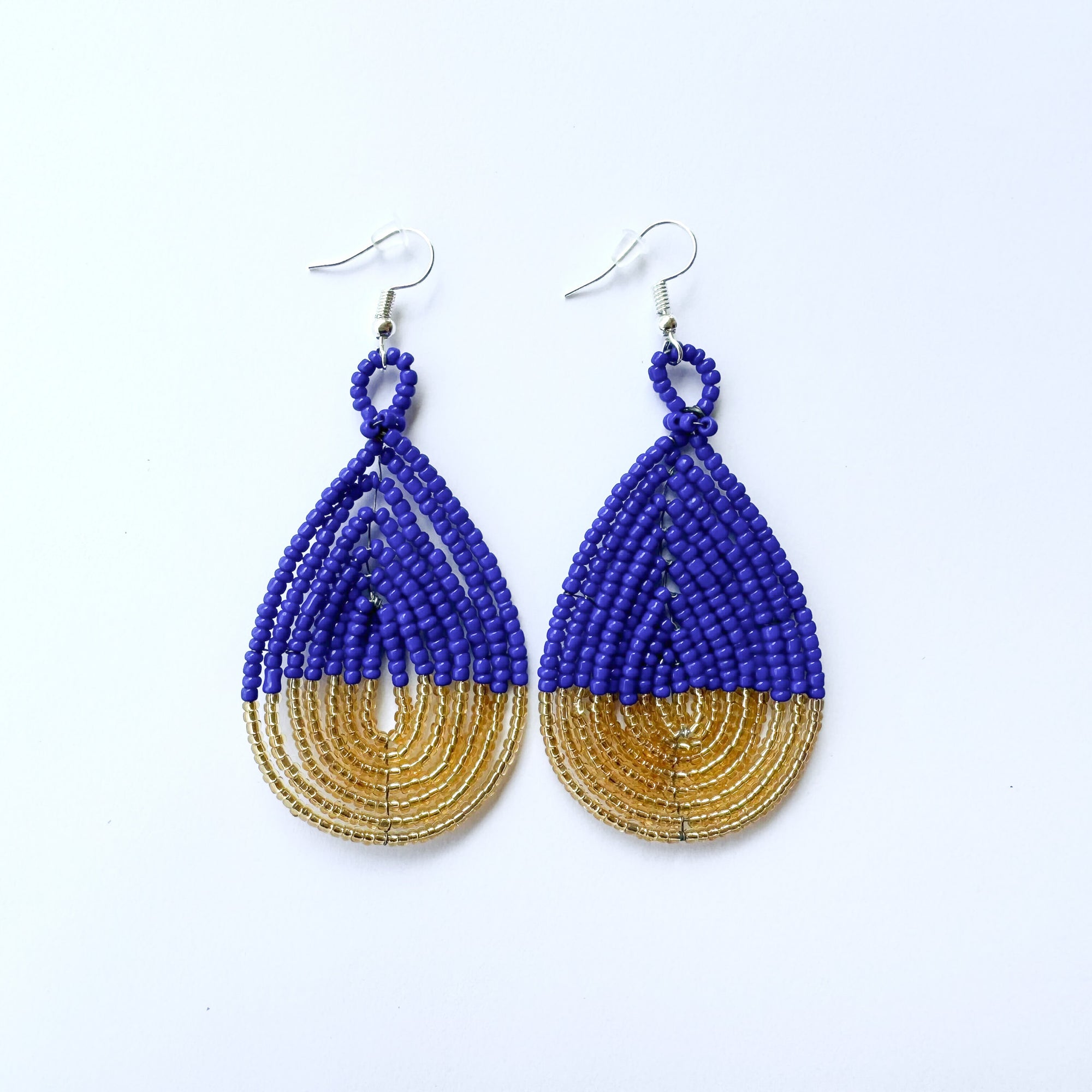 Beaded Teardrop Earrings