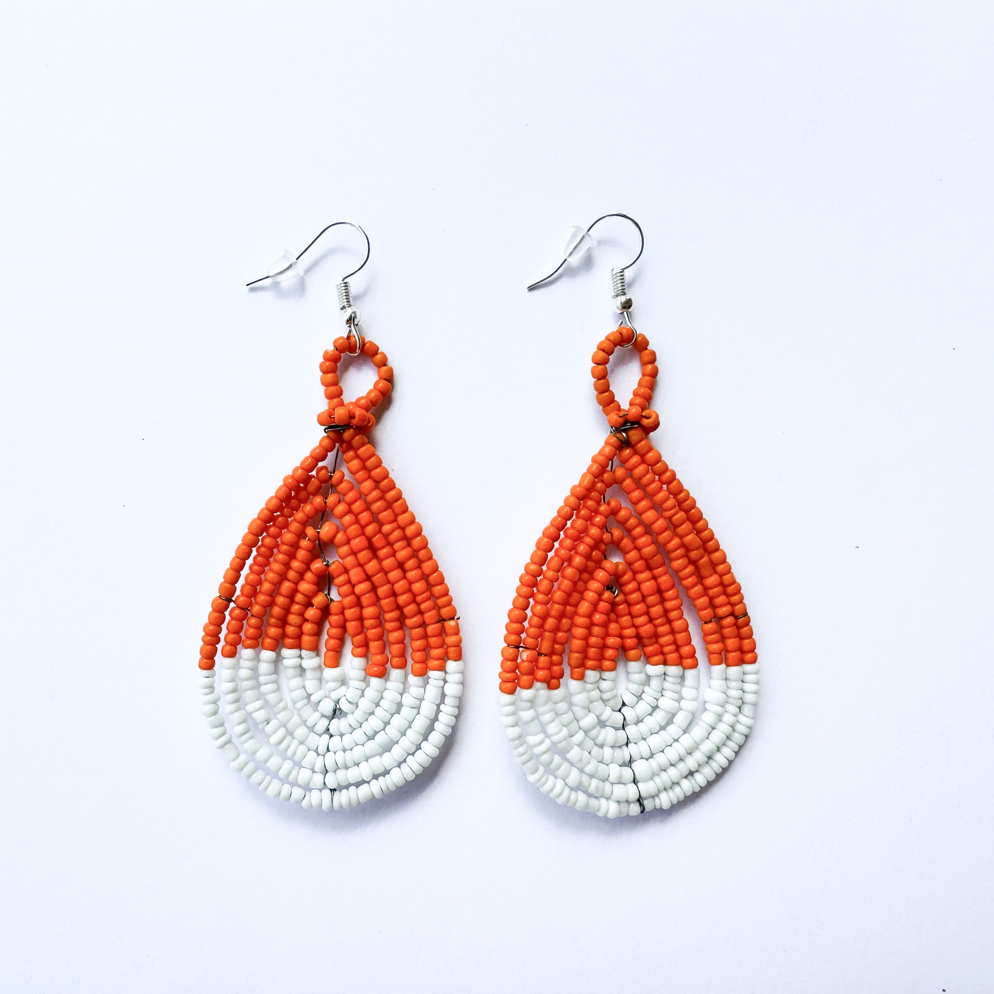 Beaded Teardrop Earrings