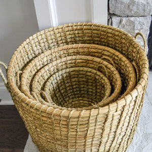 Nested Grass Basket Sets - Khutsala™ Artisans