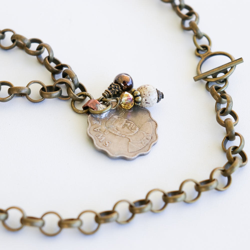 Swazi Coin Necklace - Khutsala™ Artisans