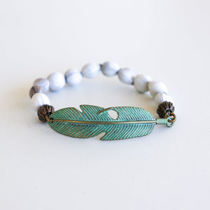 SwaziMUD™ Green Leaf Bracelets - Khutsala™ Artisans