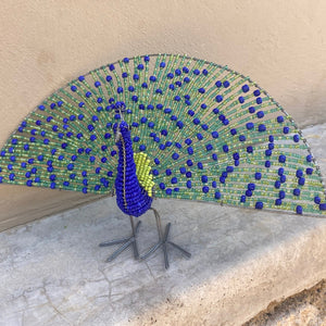 Beaded Peacock - Khutsala™ Artisans