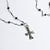 Black Rosary Cross Necklace - Khutsala™ Artisans