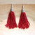 Beaded Tassel Earrings - Khutsala™ Artisans