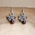 Crystal Marbleized Earrings - Khutsala™ Artisans