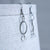 Silver Loop Dangle Earrings - Khutsala™ Artisans
