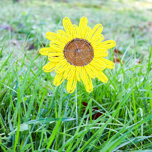 Sunflower Garden Stake - Khutsala™ Artisans