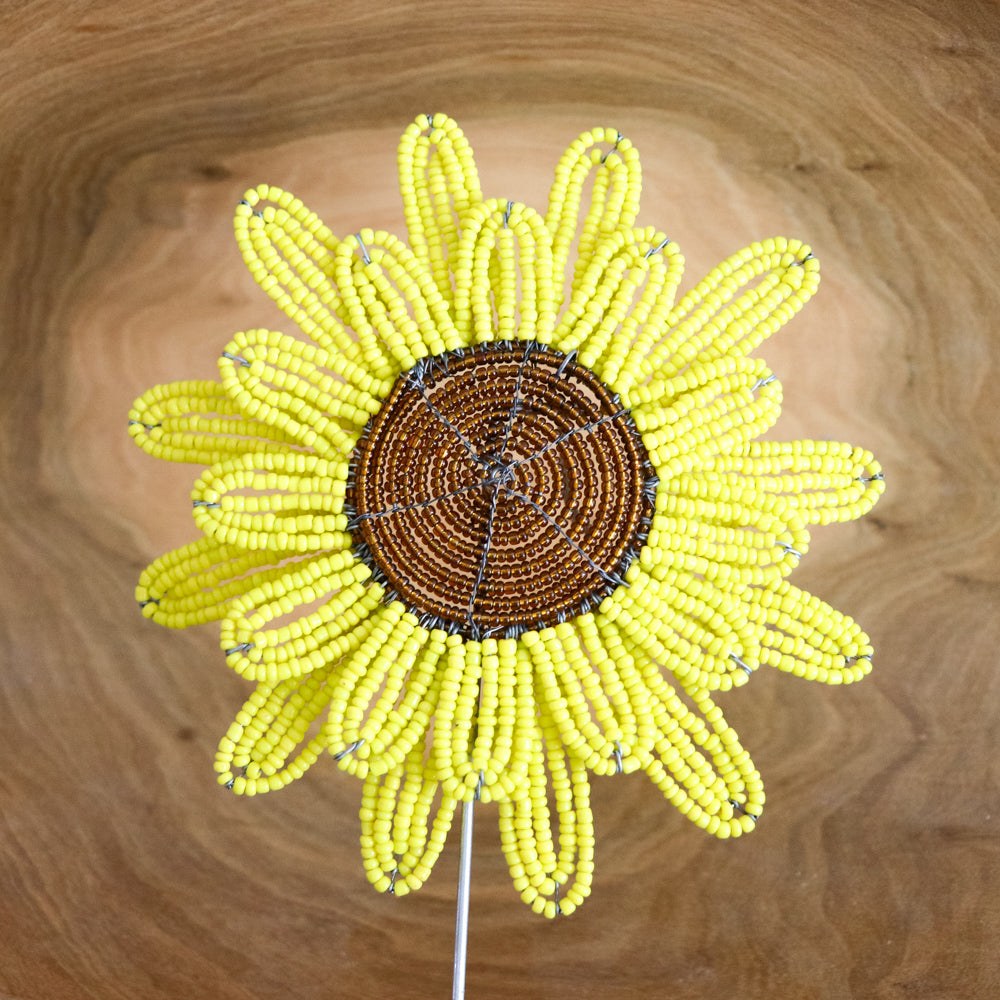 Sunflower Garden Stake - Khutsala™ Artisans