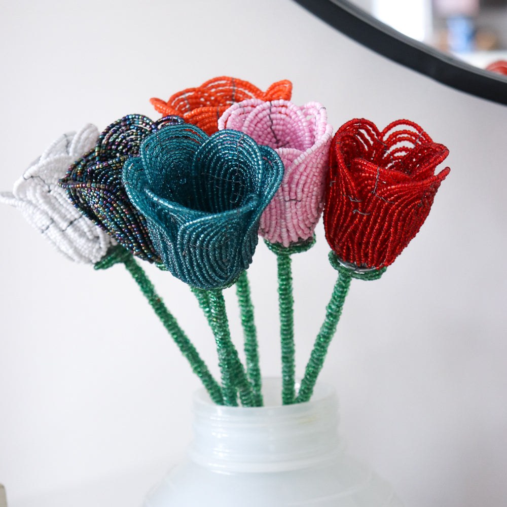 Beaded Tulips - Khutsala™ Artisans