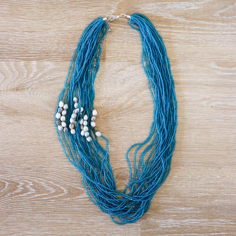 Long Beaded Necklace - Khutsala™ Artisans