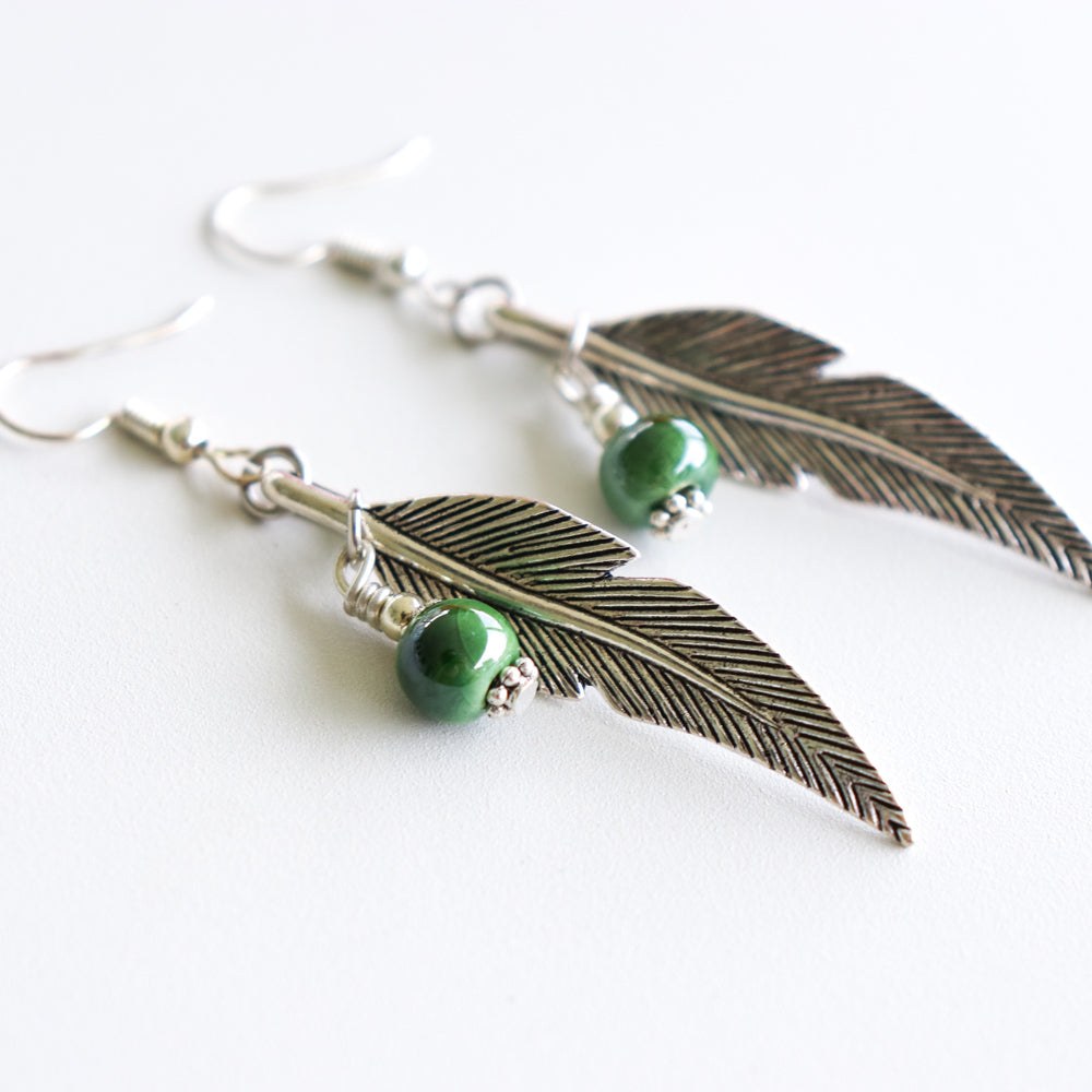 Leaf Earrings - Khutsala™ Artisans