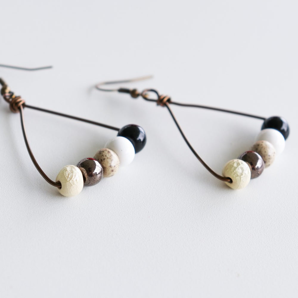 Unity Triangle Earrings - Khutsala™ Artisans