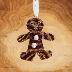 Gingerbread Man Ornament - Khutsala™ Artisans