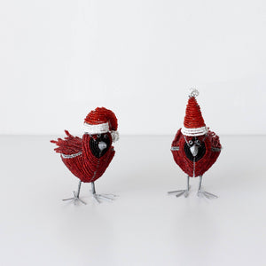 Beaded Christmas Cardinal - Khutsala™ Artisans