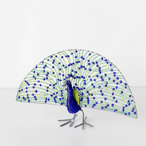 Beaded Peacock - Khutsala™ Artisans