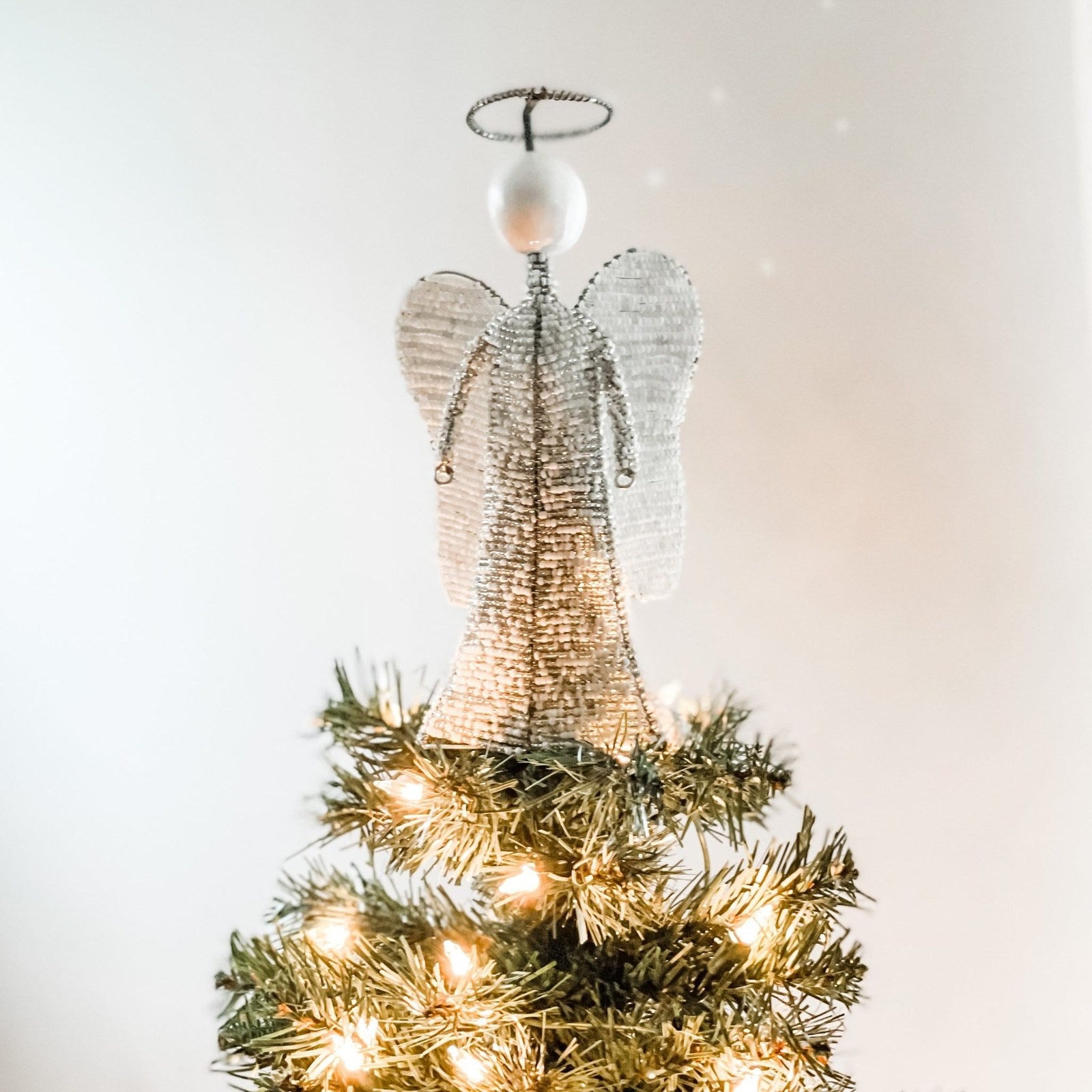 Angel Tree Topper, Christmas Tree Top Angel Pendant Light up Angel  Christmas Tree Toppers
