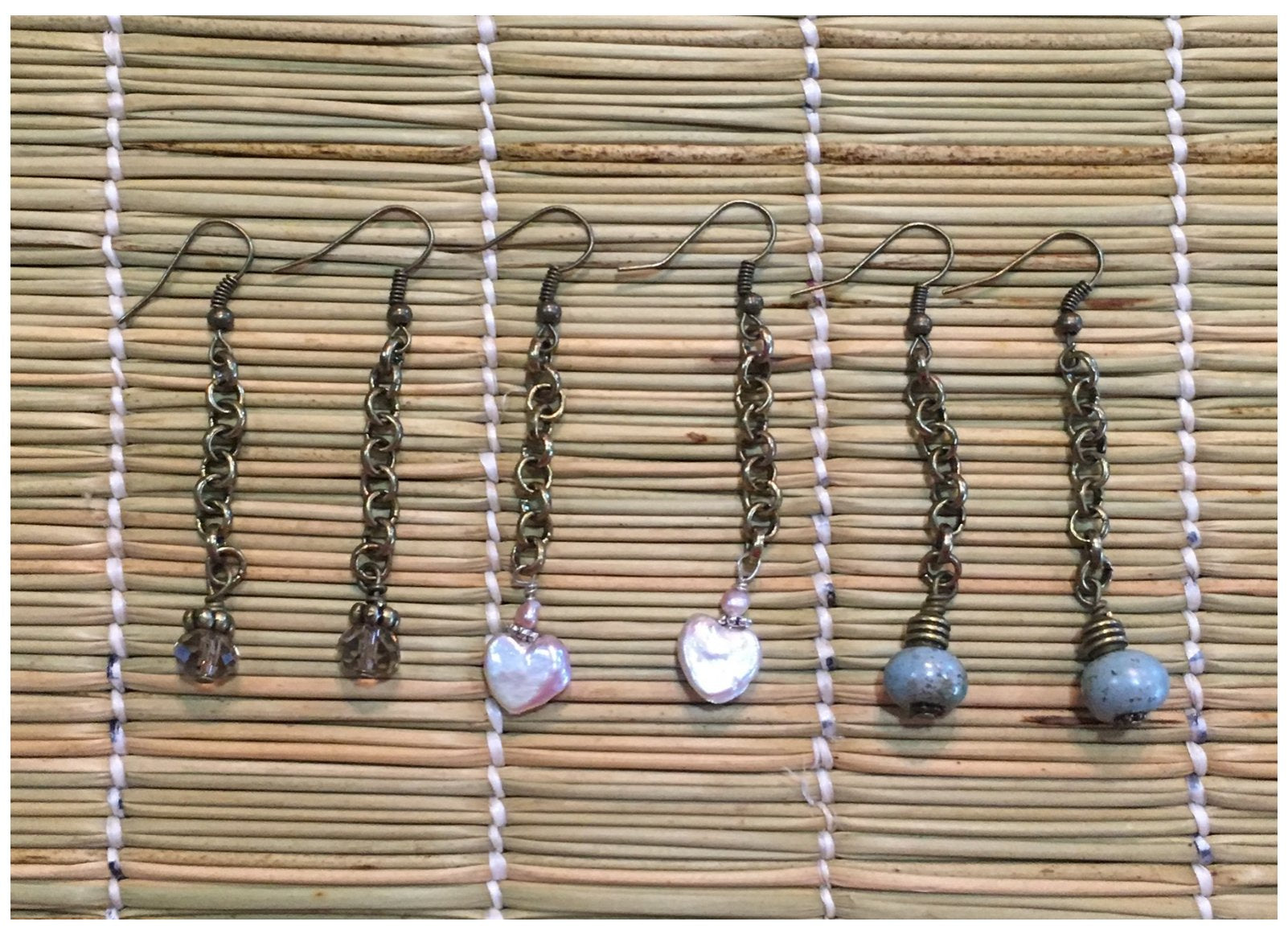 Copper Chain Earrings - Khutsala™ Artisans