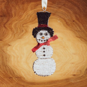Snowman Ornament - Khutsala™ Artisans