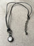 Soldered Pearl on Leather Necklace - Khutsala™ Artisans